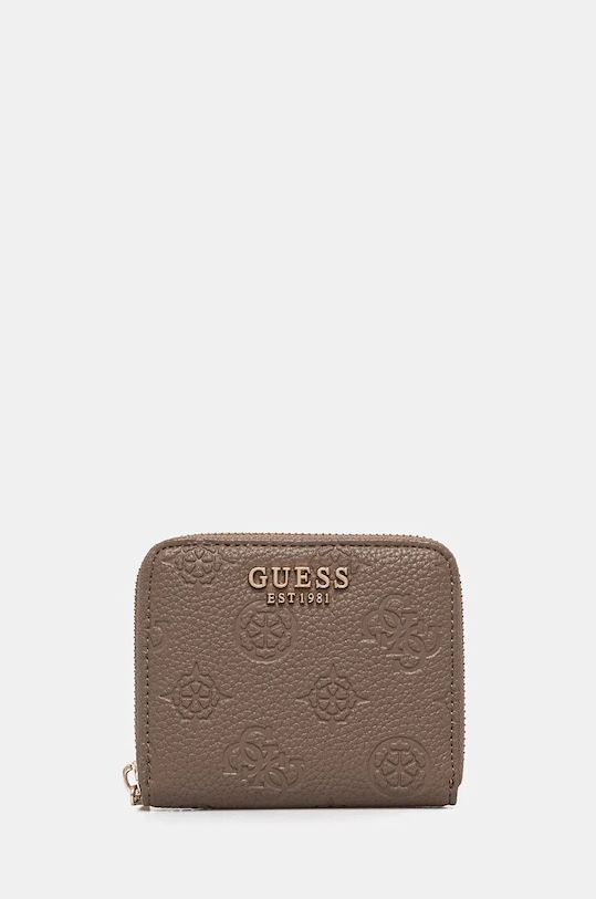 Peňaženka Guess CRESIDIA jednofarebný hnedá SWPG93.49137