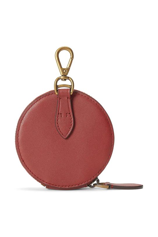 Кожен портфейл Polo Ralph Lauren 427952662 червен AW24