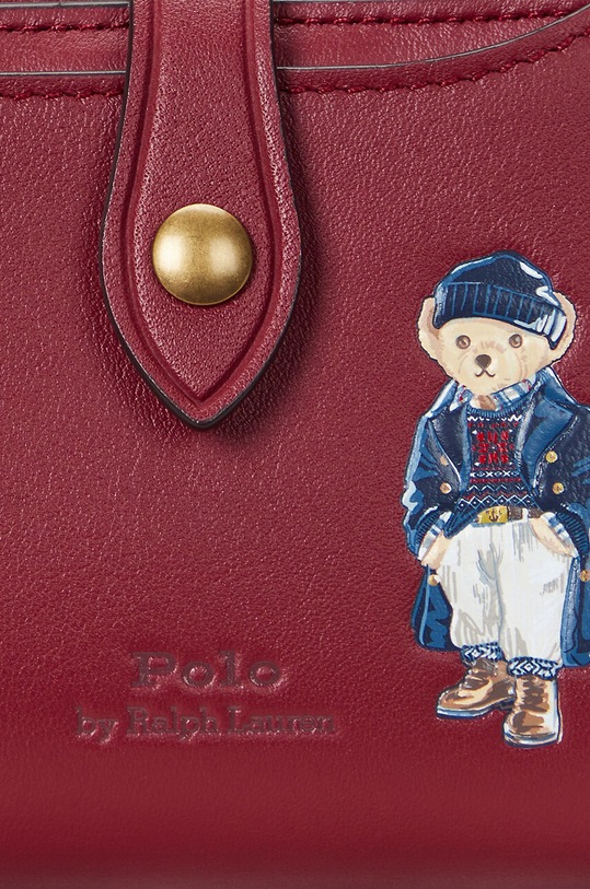 Kožni novčanik Polo Ralph Lauren 427952664 crvena