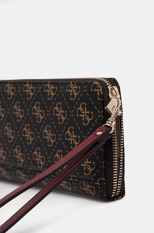 Guess portfel LAUREL SWQE85.00163 brązowy NC24