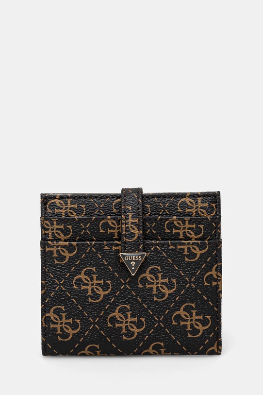 Πορτοφόλι Guess ERICA απομίμηση λείου δέρματος καφέ SWQG95.10152