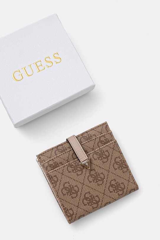 Guess portfel LAUREL brązowy SWSG85.00152