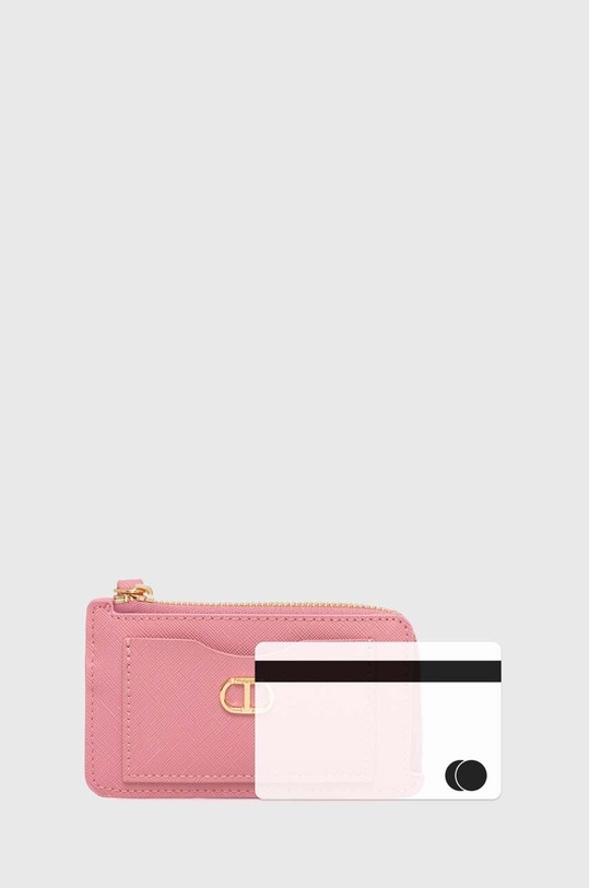 Twinset etui na karty różowy 242TH7030