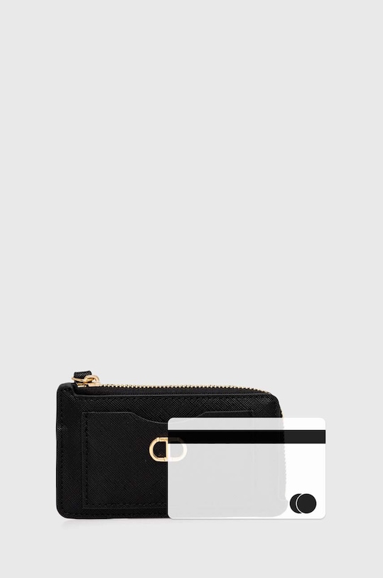 Twinset etui na karty czarny 242TH7030