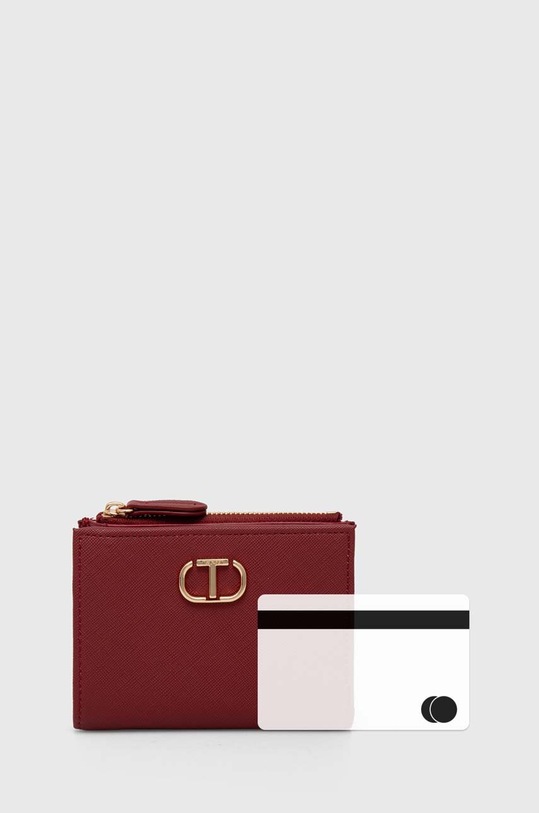 Twinset portfel 242TH7021 bordowy