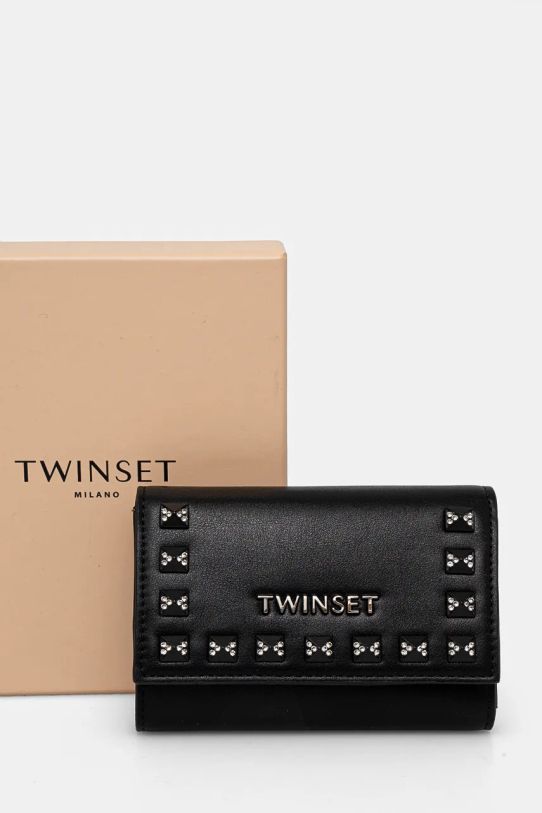 Twinset portfel czarny 242TB7296