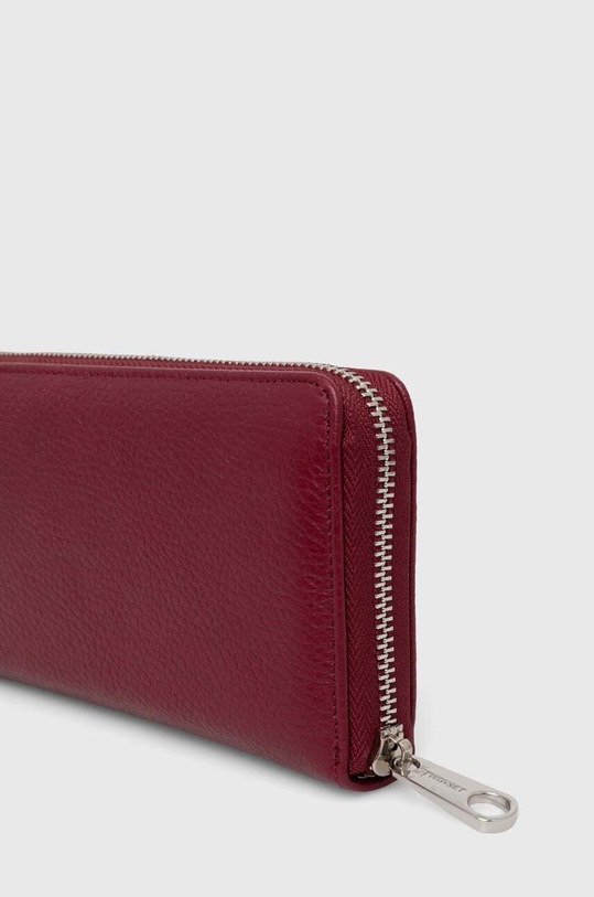 Kožená peněženka Twinset 242TB7015 burgundské AW24
