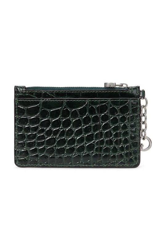 Шкіряний гаманець Lauren Ralph Lauren 432951705 зелений AW24