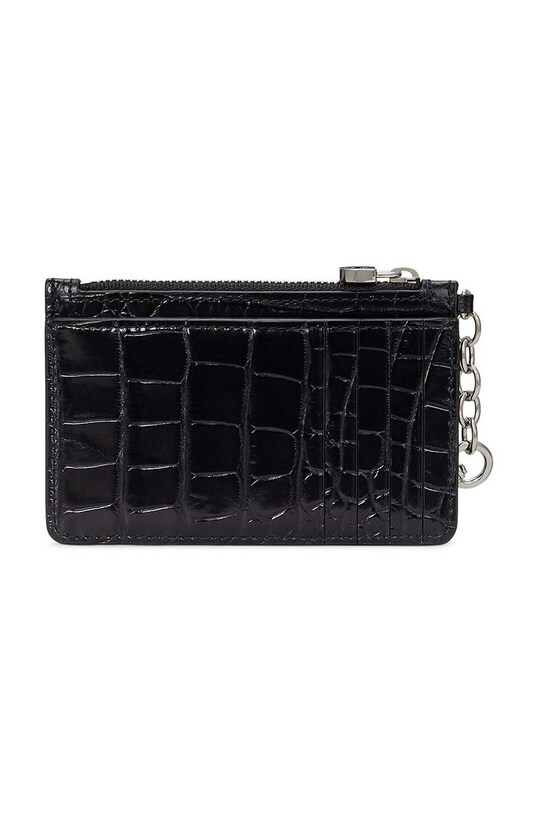 Шкіряний гаманець Lauren Ralph Lauren 432951705 чорний AW24