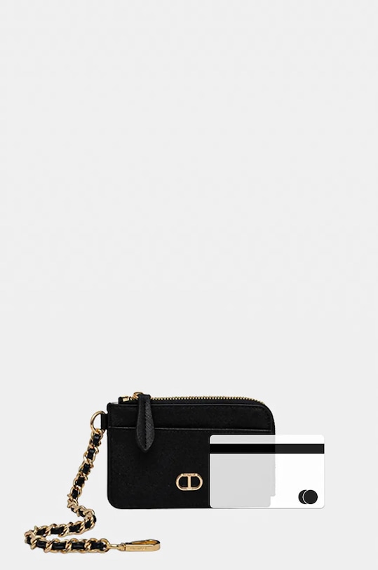 Twinset etui na karty czarny 242TL8039