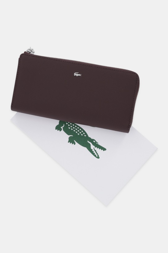 Lacoste portfel NF4765DZ brązowy