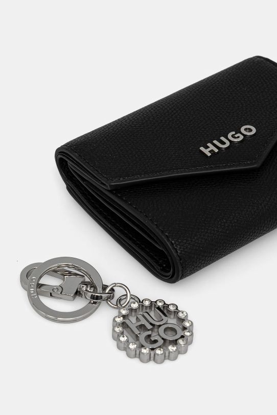 Кошелек HUGO 50536506 чёрный AW24