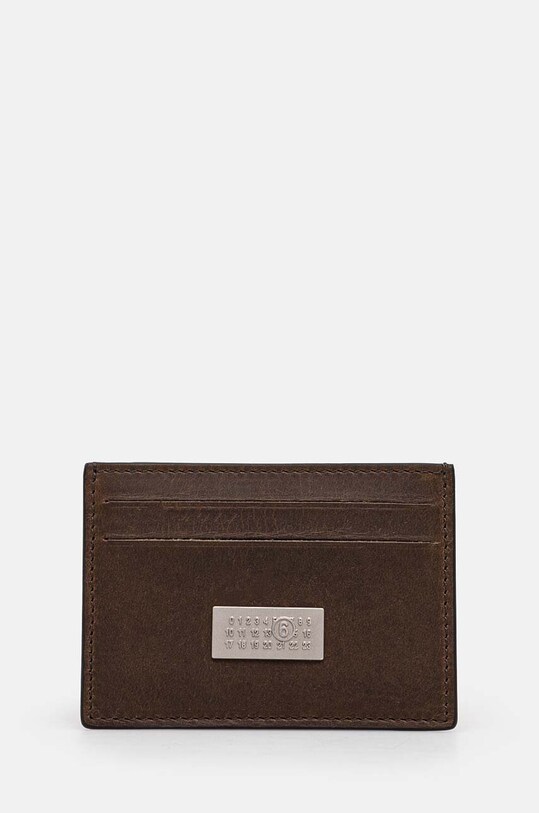 Kožené pouzdro na karty MM6 Maison Margiela