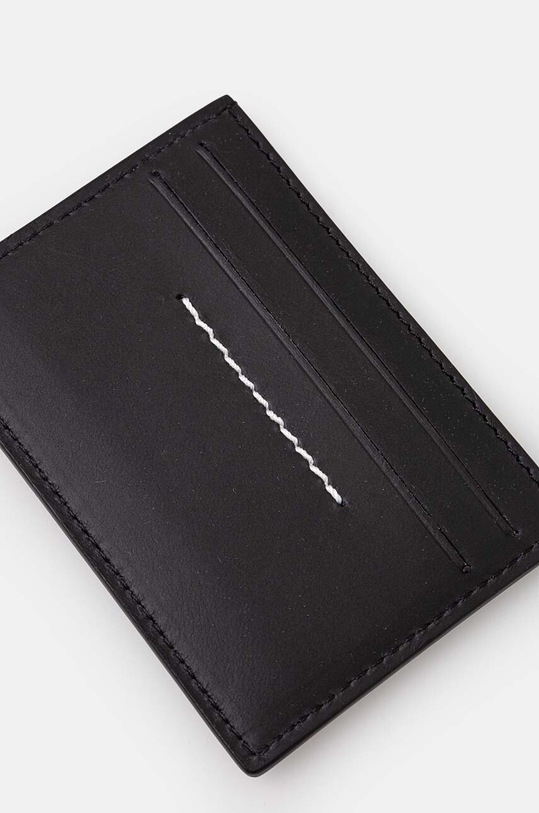 MM6 Maison Margiela etui na karty skórzane SA5UI0013.P7179 czarny AW24