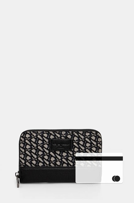 Peněženka Pepe Jeans JACQUARD WALLET černá PL070261