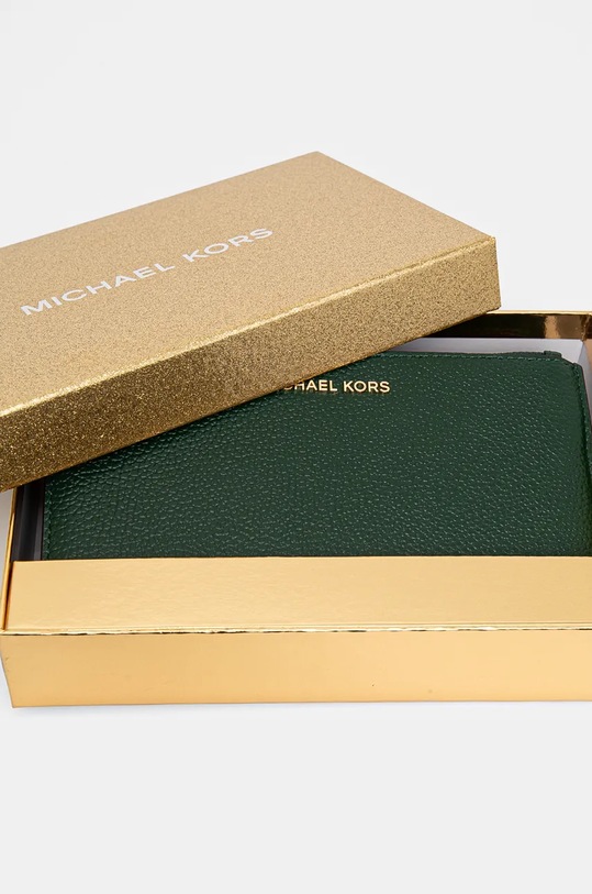 MICHAEL Michael Kors bőr pénztárca zöld 32T7GAFW4L