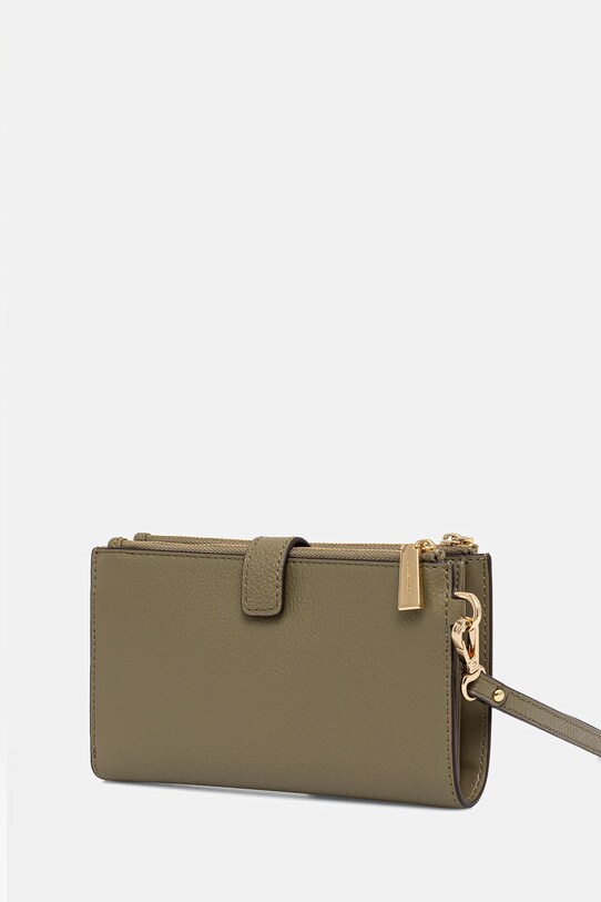 MICHAEL Michael Kors portafoglio in pelle 32T7GAFW4L verde SS25