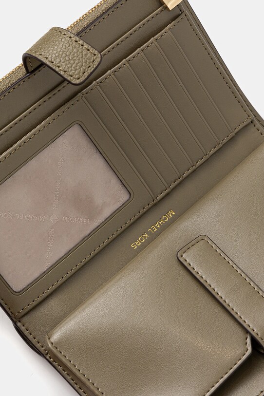 Accessori MICHAEL Michael Kors portafoglio in pelle 32T7GAFW4L verde