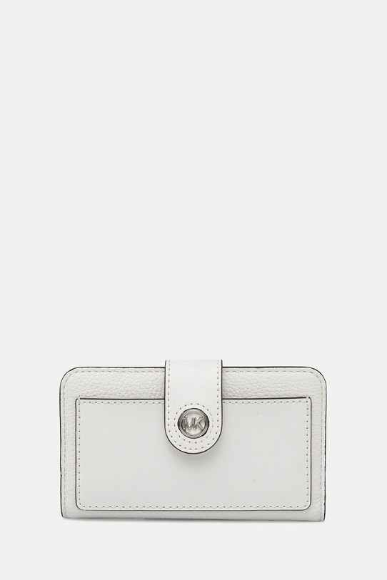 Kožni novčanik MICHAEL Michael Kors bez uzorka bijela 32S4S0KF6L