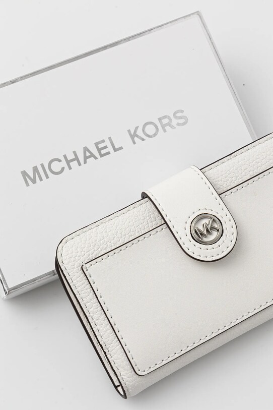 MICHAEL Michael Kors portofel de piele alb 32S4S0KF6L