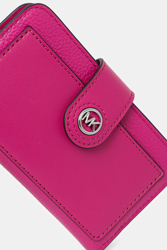 Kožená peněženka MICHAEL Michael Kors 32S4S0KF6L růžová SS25