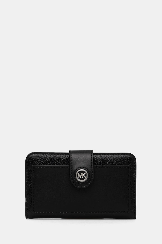 MICHAEL Michael Kors portfel skórzany skóra licowa czarny 32S4S0KF6L