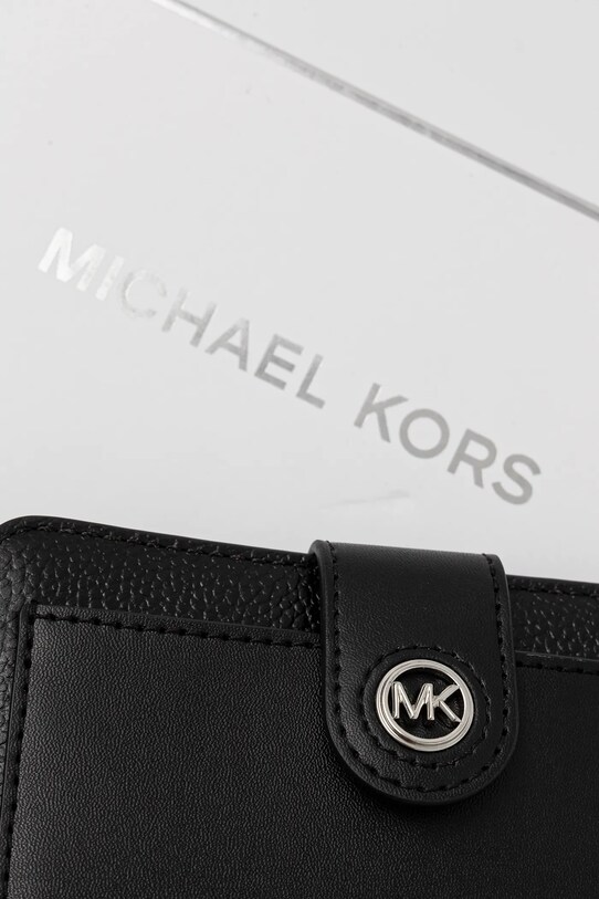 Шкіряний гаманець MICHAEL Michael Kors чорний 32S4S0KF6L