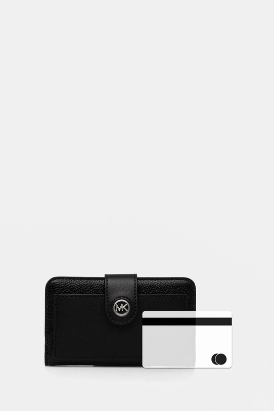 MICHAEL Michael Kors portfel skórzany 32S4S0KF6L czarny