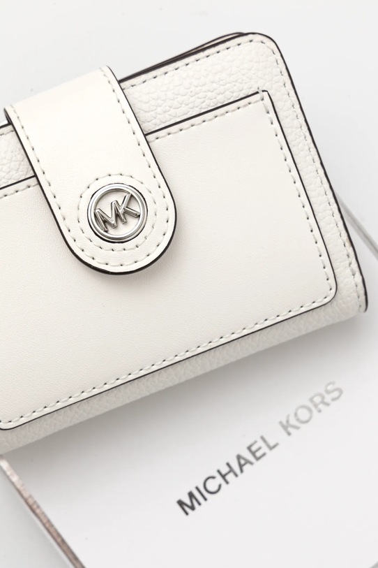 Кожаный кошелек MICHAEL Michael Kors 32H3S0KD5L белый
