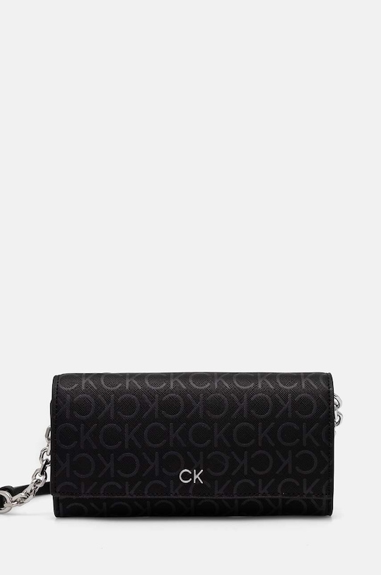 Peněženka Calvin Klein imitace kůže černá K60K612424