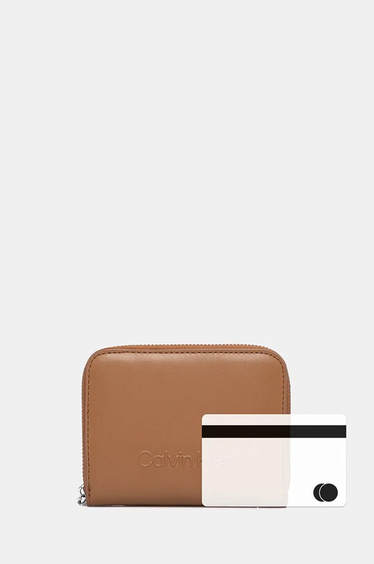 Гаманець Calvin Klein K60K612437 коричневий