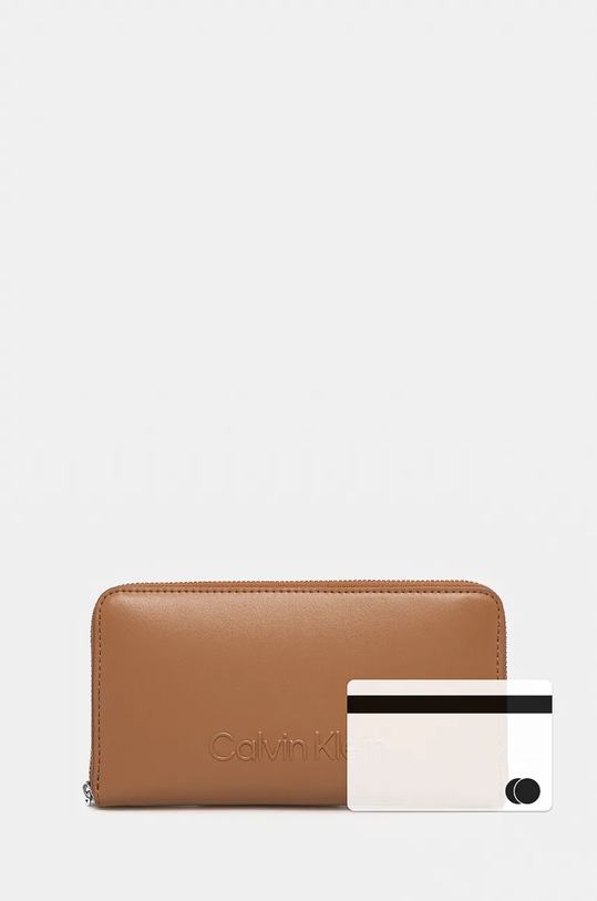 Гаманець Calvin Klein K60K612439 коричневий