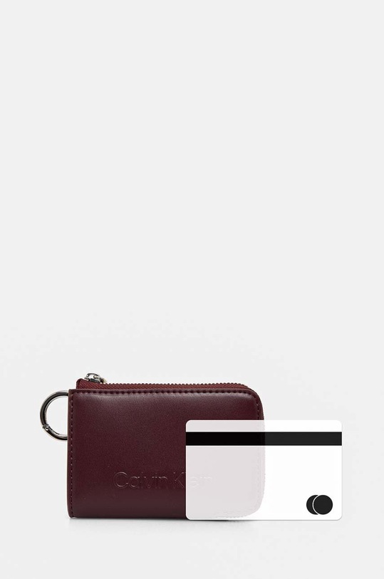 Calvin Klein portfel K60K612441 bordowy