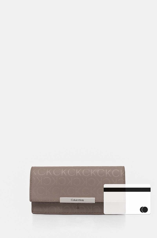 Peněženka Calvin Klein K60K612444 šedá