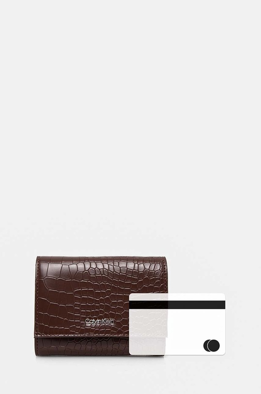 Гаманець Calvin Klein K60K612453 коричневий