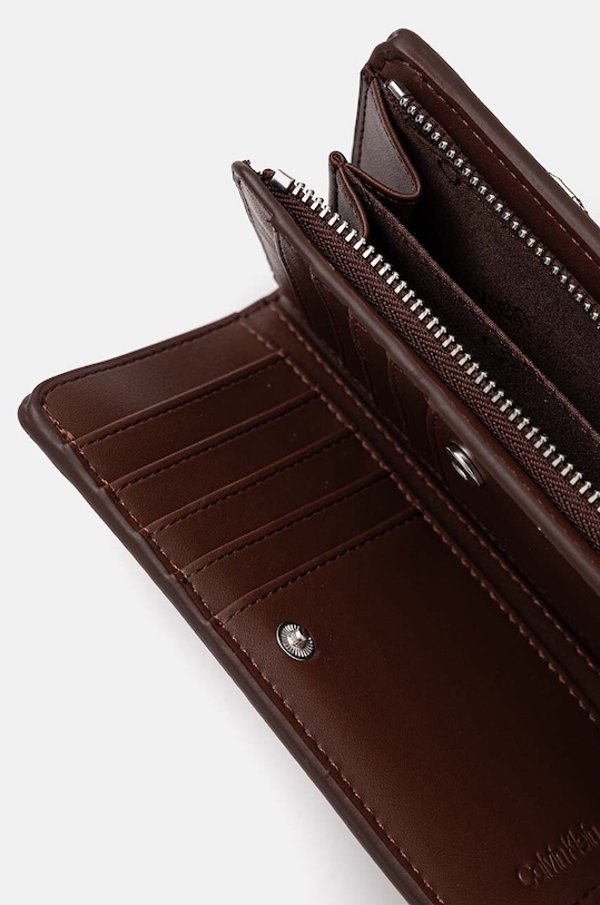 Akcesoria Calvin Klein portfel K60K612683 brązowy