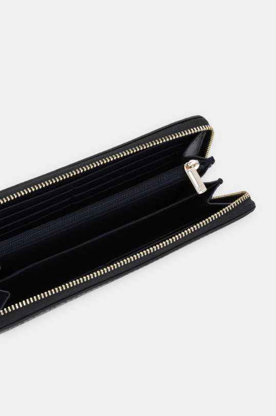 Peněženka Tommy Hilfiger černá AW0AW17102