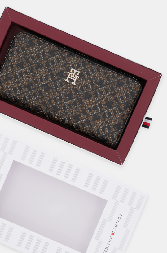 Peněženka Tommy Hilfiger AW0AW17102 černá