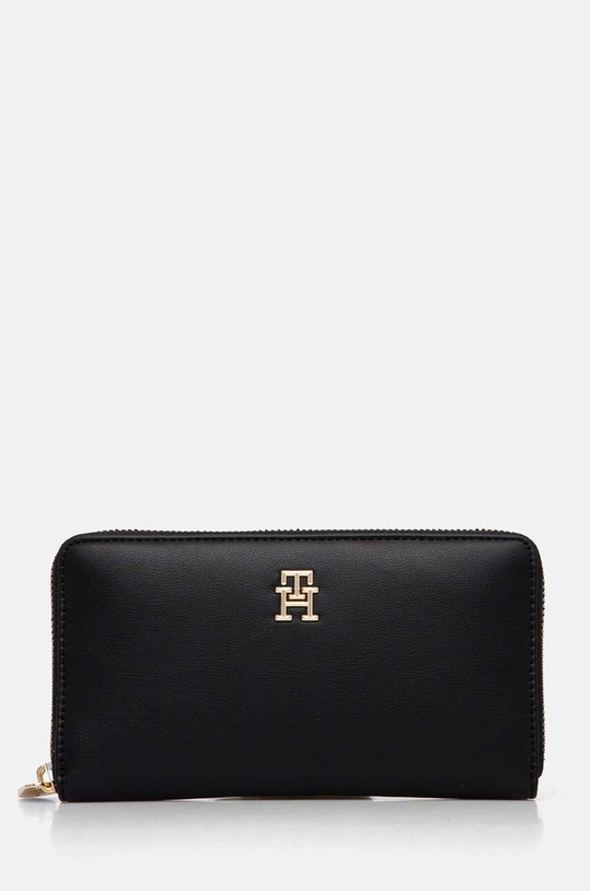 Πορτοφόλι Tommy Hilfiger συνθετικό μαύρο AW0AW16581