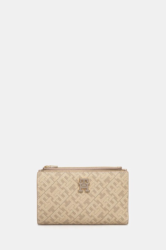 Πορτοφόλι Tommy Hilfiger συνθετικό μπεζ AW0AW16589