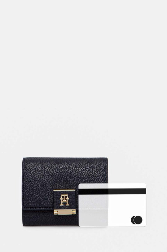 Tommy Hilfiger portfel AW0AW17041 granatowy