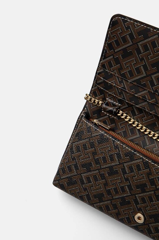 Портмоне Tommy Hilfiger кафяв AW0AW17113