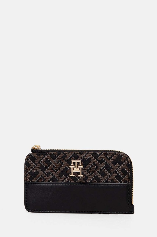 Peňaženka Tommy Hilfiger vzorovaný čierna AW0AW17152