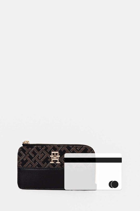 Peňaženka Tommy Hilfiger čierna AW0AW17152