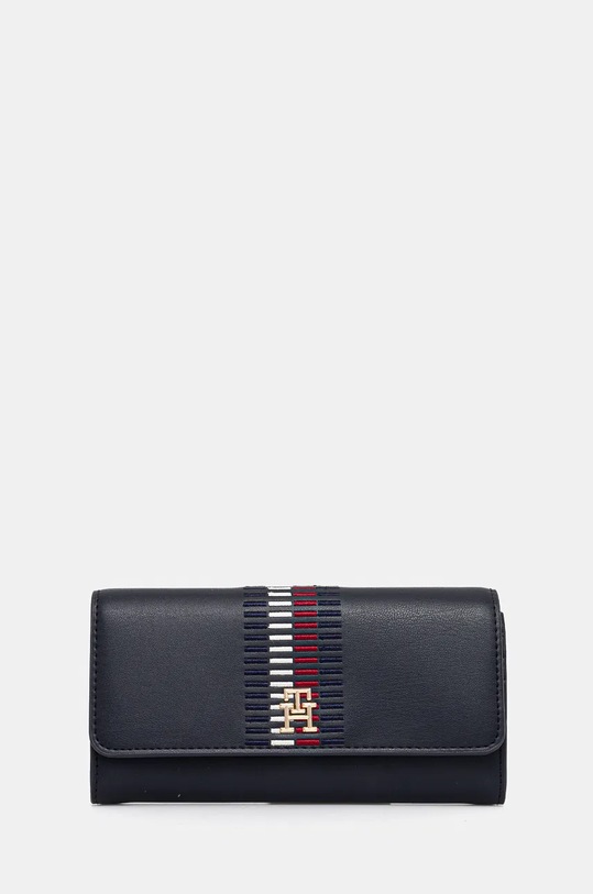 Tommy Hilfiger portfel imitacja skóry licowej granatowy AW0AW17366