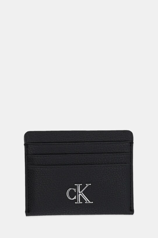 Puzdro na karty Calvin Klein Jeans čierna K60K612746