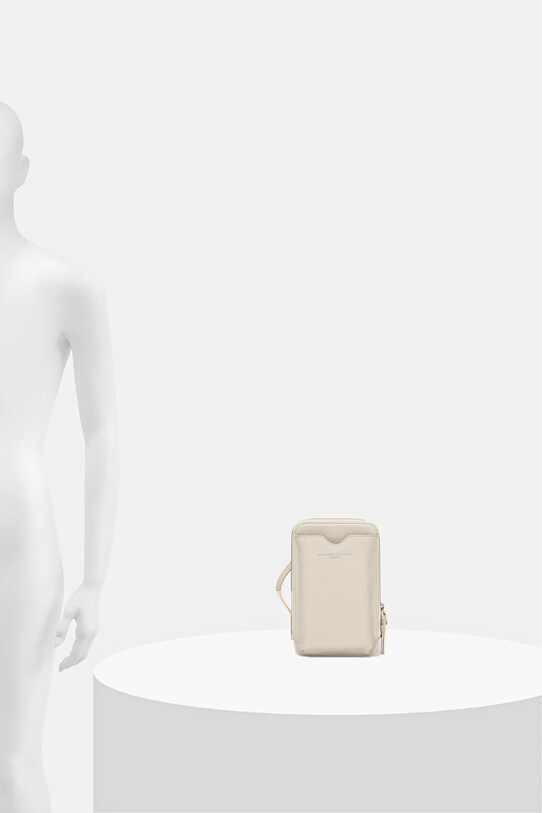 Gianni Chiarini husa din piele pentru telefon PF.W5090.GRN bej