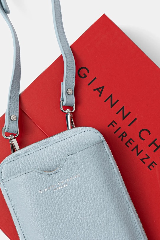 Δερμάτινη θήκη τηλεφώνου Gianni Chiarini μπλε PF.W5090.GRN