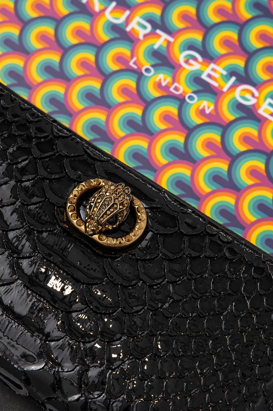 Kurt Geiger London portofel de piele SMALL LEATHER GOODS negru 3599000719