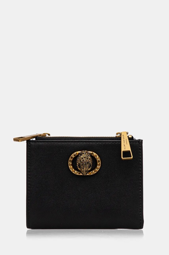 Kurt Geiger London portafoglio in pelle SMALL LEATHER GOODS piccola impronta nero 3597400109
